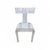 interlude Home Thick Lucite Side Chair sold as found without a cushion previously owned in good condition.