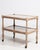 French Oak Bar Cart on Casters France 1950s For Sale - Image 12 of 12