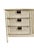 Timeless, Palm Beach chic design- this vintage dresser is the perfect size for a changing table with spacious drawers and...