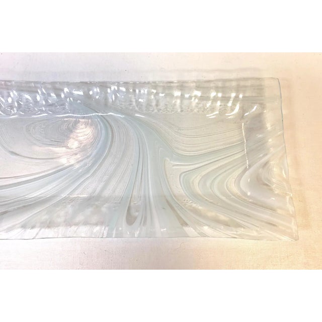 Sydenstricker Art Fused Glass Plate For Sale - Image 4 of 7