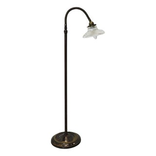 1930s Mexican Industrial Floor Lamp For Sale