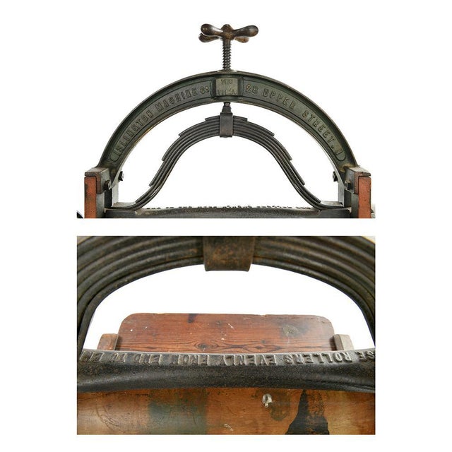 Lithograph Press For Sale - Image 5 of 10