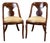 Pair Federal Period Mahogany Saber-Leg Side Chairs, C. 1820 For Sale
