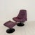 Set of Vintage Regent Leather Chair with Ottoman from Ekornes Stressless, 1980s For Sale - Image 11 of 11
