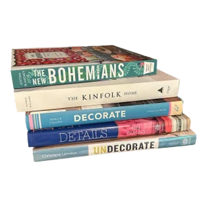 First Edition Interior Design Decorating Hardcover Coffee Table Books - Set of 5