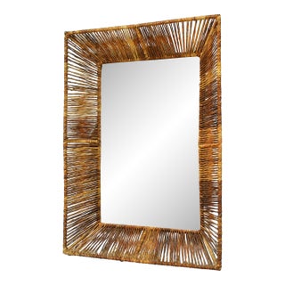Mid 20th Century Raymor Wall Mirror attributed to Arthur Umanoff For Sale