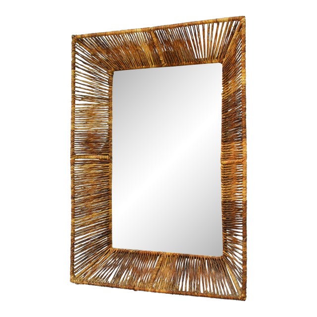 Mid 20th Century Raymor Wall Mirror attributed to Arthur Umanoff For Sale