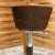 Mid-20th Century Walnut and Chrome Standing Ashtray For Sale - Image 4 of 9