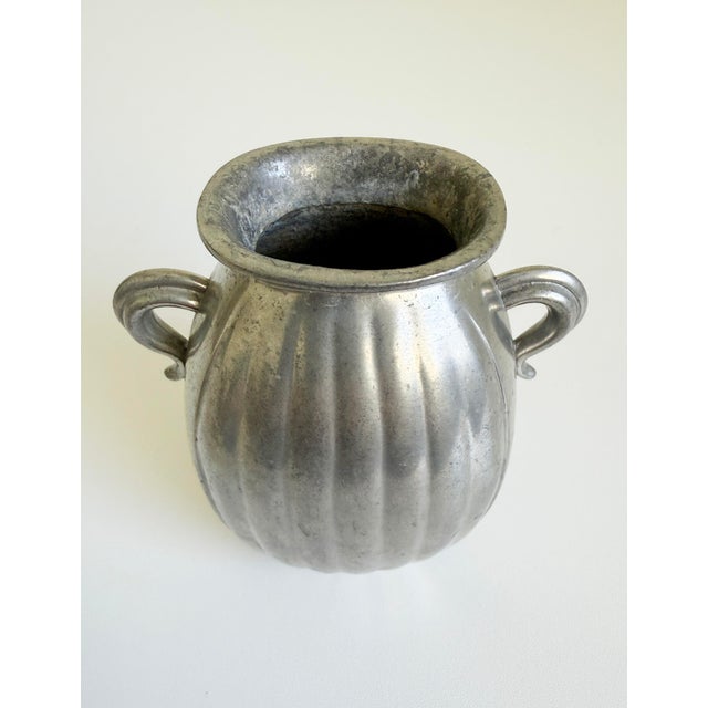 Just Andersen 1930s Amphora Style Pewter Vase by Just Andersen, Model No. 1186 For Sale - Image 4 of 10