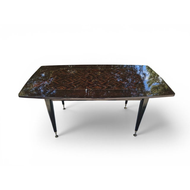 Vintage French Extendable Dining Table, 1970s For Sale - Image 4 of 17