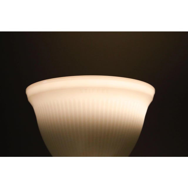 Tommi Parzinger for Parzinger Originals Floor Lamp with Side Table, 1955, Signed For Sale - Image 10 of 12