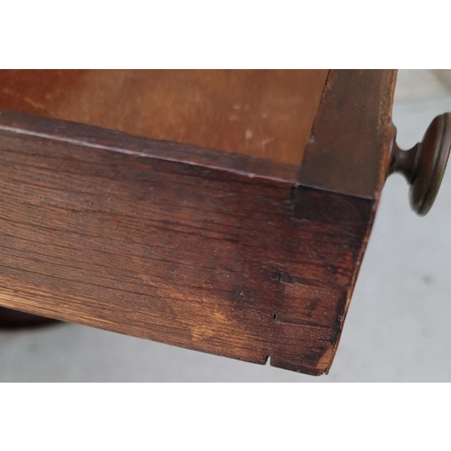Antique Early 19th Century English Regency Handpainted Pembroke Style Drop Leaf Table For Sale In Washington DC - Image 6 of 11