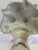 A charming vintage cast iron doorstop modeled as a bouquet of blooming roses displayed in a classical urn. Hand-painted...