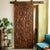 Vintage Tree of Life Carved Sliding Barn Door – Reclaimed Wood Rustic Statement Door Panel 84x36 For Sale In Orlando - Image 6 of 6