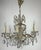 1960s Brass and Lead Crystal Chandelier from Palwa, 1960s For Sale - Image 5 of 13