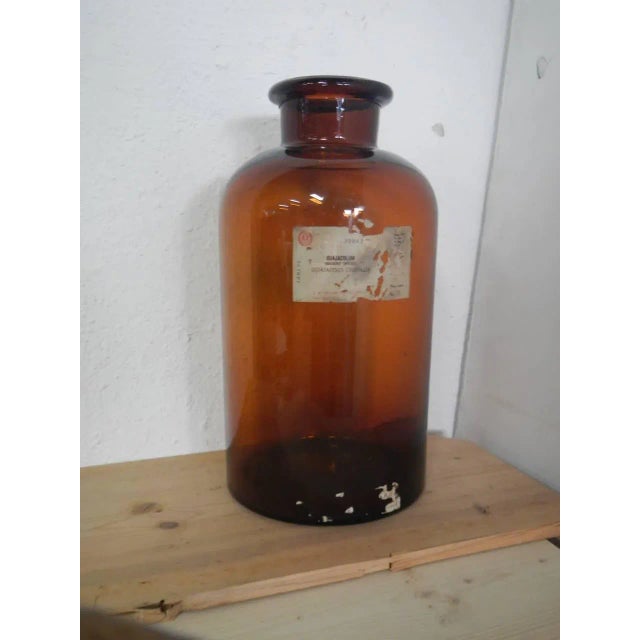 Vintage Pharmacy Container, 1950s For Sale - Image 9 of 10