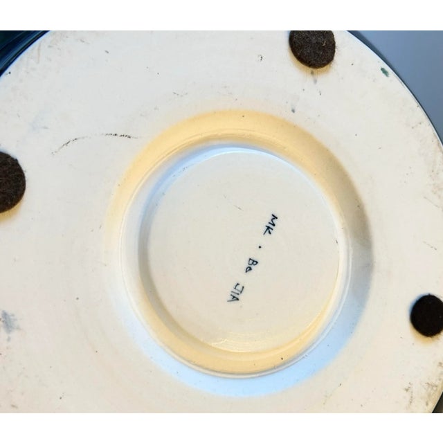 Middle Kingdom Indigo Monk Vase For Sale - Image 4 of 5