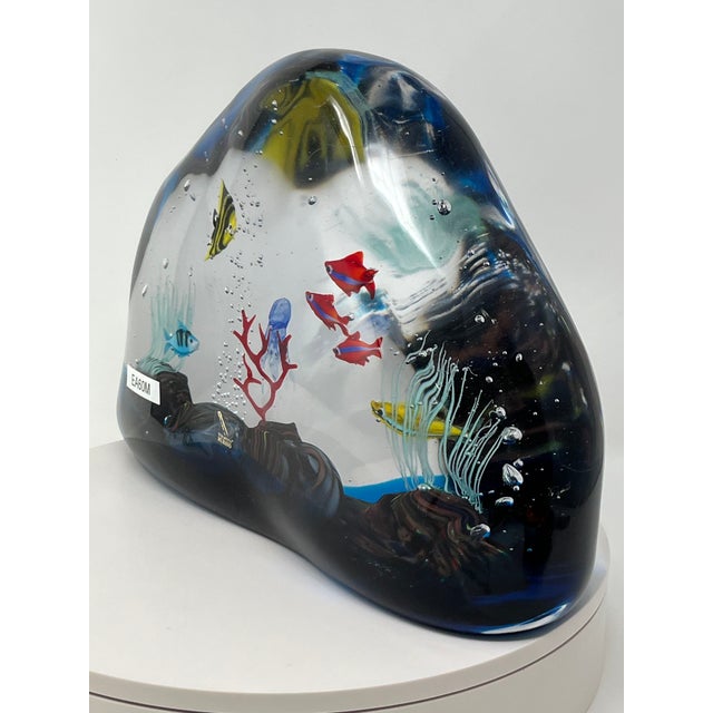 2020s Large Murano Glass Aquarium For Sale - Image 5 of 7