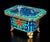 Turquoise Chinese Antique Cloisonne Censer Brass Incense Burner Turquoise Enamel For Sale - Image 8 of 13
