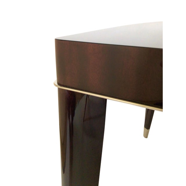 Wood Art Deco Belgian Dining Table from De Coene Frères, 1930s For Sale - Image 7 of 8