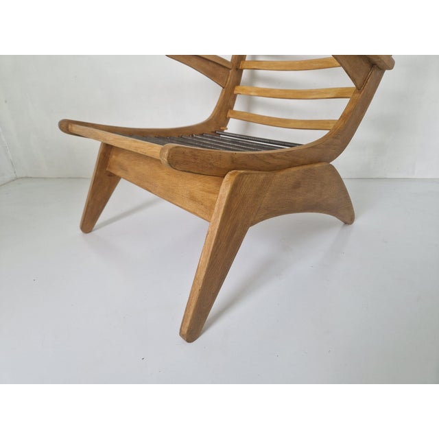 Modernist Oak Easy Chair by Jan Den Drijver, 1940s For Sale - Image 13 of 17