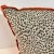 2020s Animal Print Toss Pillow With Coral Linen Details For Sale - Image 5 of 12