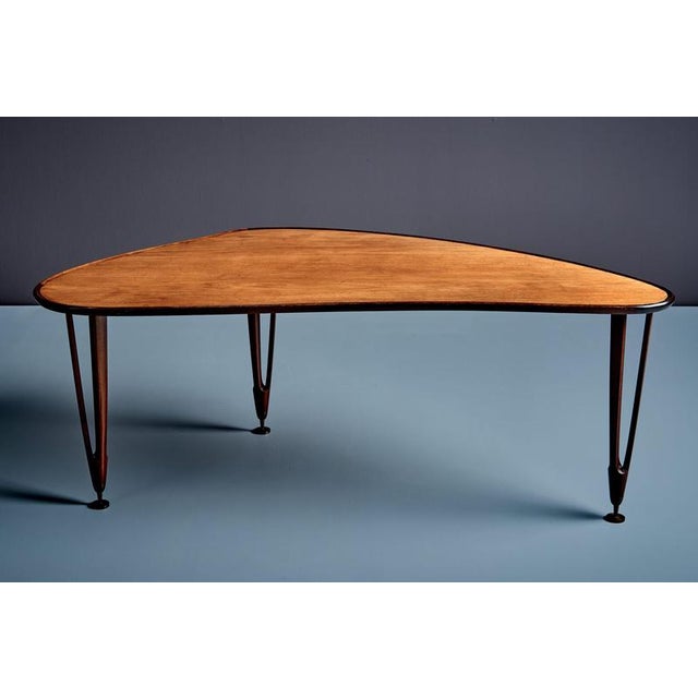 Triangular Teak Coffee Table from BC Møbler, Denmark, 1960s For Sale - Image 6 of 13