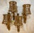 Brown Mid-Century Italian Rattan Bamboo Sconces Attributed to Albini 1950s - Set of 4 For Sale - Image 8 of 8