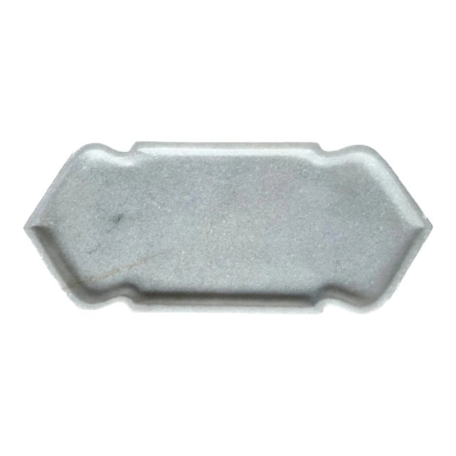 Vintage Moorish Style Alabaster Tray For Sale