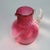 Cranberry Swirl Glass Water Pitcher With Applied Glass Handle 20thC For Sale - Image 6 of 10