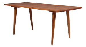 Model AT11 Coffee Table in Oak and Teak by Hans J. Wegner for Andreas Tuck, 2000s