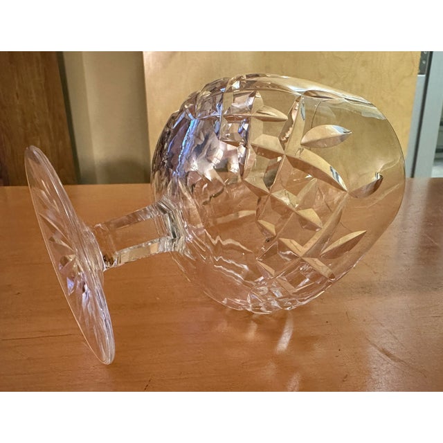 Mid-Century Modern Pair of Waterford Lismore Brandy Glasses For Sale - Image 3 of 6