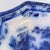 English Antique Sobraon Flow Blue Octagonal Footed Bowl For Sale - Image 3 of 11
