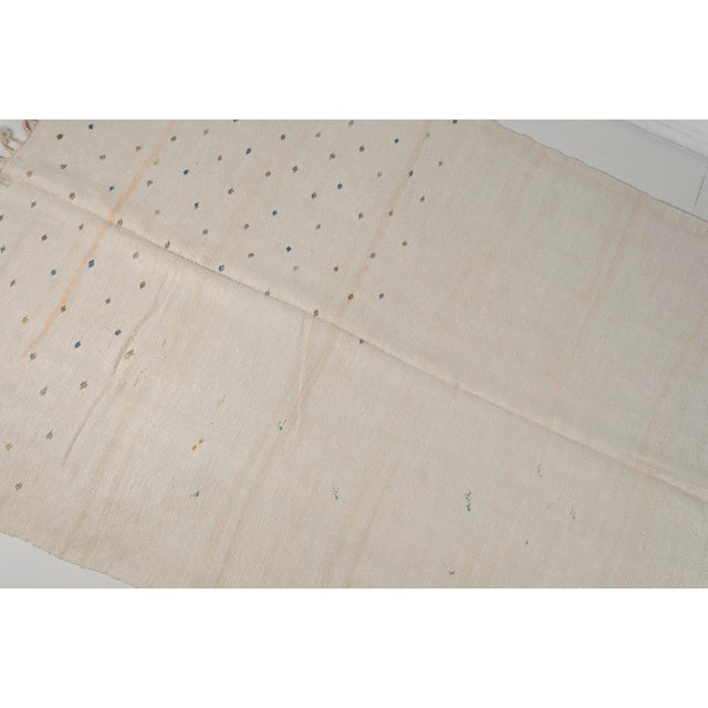 Anatolian Oushak Hemp Kilim Rug For Sale - Image 10 of 10