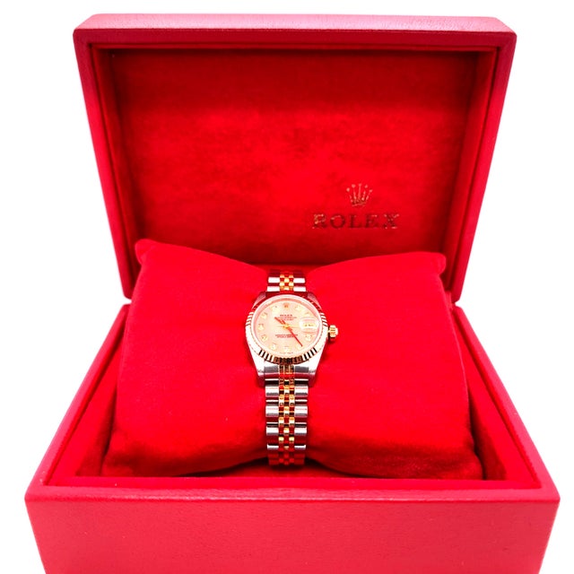 Rolex Stainless Steel & 18ct Yellow Gold Datejust 26mm For Sale - Image 9 of 13