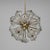 1960s Mid-Century Glass Dandelion Chandelier from Kamenický Šenov, Former Czechoslovakia, 1960s For Sale - Image 5 of 7
