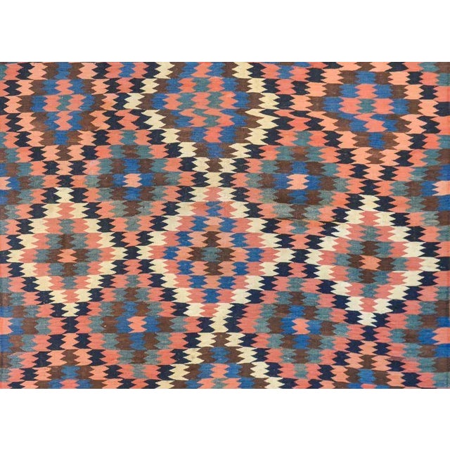 1930s Early 20th Century Shahsevan Kilim Rug For Sale - Image 5 of 10