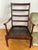 Vintage Danish 'Casa' High Ladder Back Arm Chair Attributed to Farstrup For Sale - Image 11 of 17