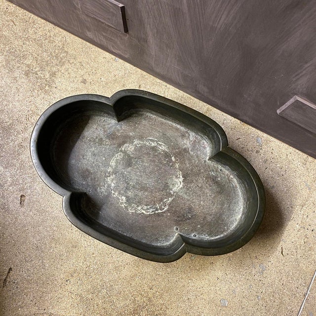 Early 20th Century Footed Bronze Asian Jardiniere For Sale - Image 12 of 17