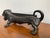 Large Vintage Cast Iron Dachshund Boot Scraper For Sale - Image 4 of 13