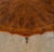 Mid 20th Century Spanish Revival Veneer Sunburst Demi-Lune and Wrought Iron Console Table For Sale - Image 4 of 7