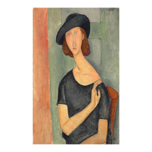 Modigliani Jeanne Hebuterne Blue Hat Limited Edition