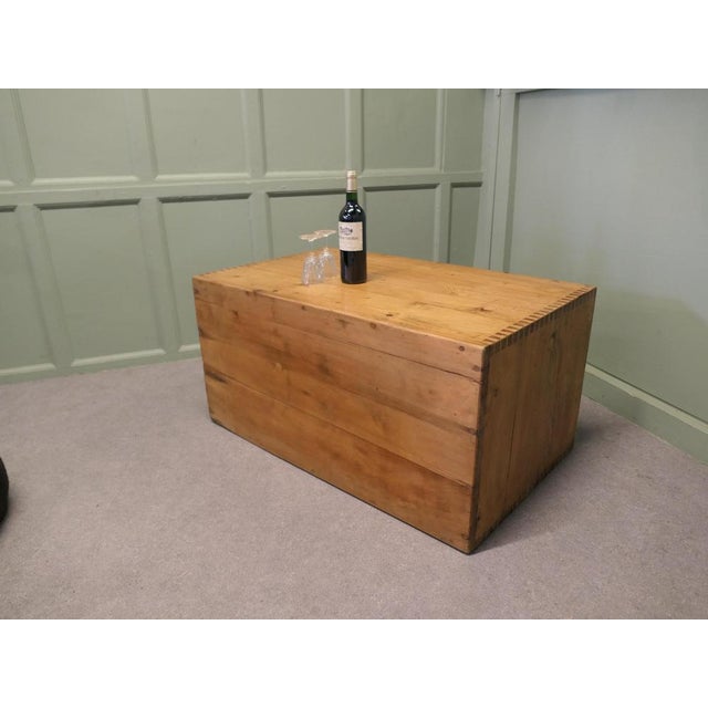 Black Pine Filing Cabinet with Drawers, 19th Century For Sale - Image 8 of 9