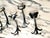 Black Vintage Hook Set from Walter Bosse, 1950s, Set of 6 For Sale - Image 8 of 10