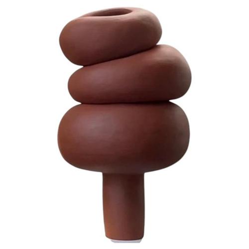Black Modder Making Memories Ceramic Sculpture by Françoise Jeffrey For Sale - Image 8 of 8