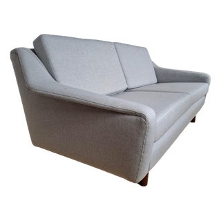 Vintage Two-Seater Sofa in Kvadrat Fabric For Sale