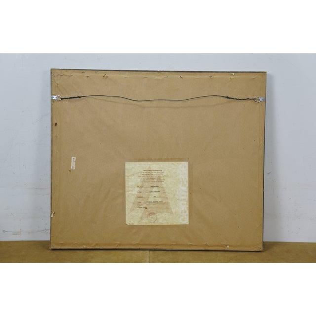 LeRoy Neiman 1972 Signed Russian Boxing Team Munich Olympics Serigraph 26" For Sale - Image 10 of 12