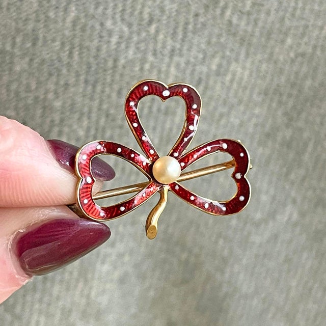 Luck, they say, often arrives in the smallest of packages. Here, it blossoms as a delicate heart-shaped clover, each leaf...