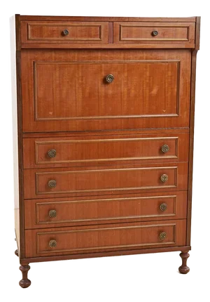 Mobile Pantry Cabinet with Flap
