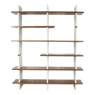 Domino Bookshelf attributed to Eugenio Gerli for Tecno Milano, 1966 For Sale